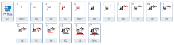 擘怎么读音是什么意思及寓意,擘是什么意思怎么读音图1