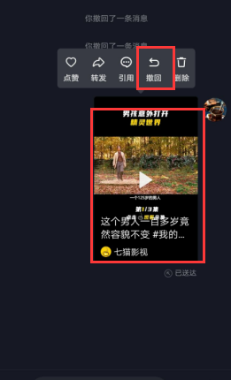 抖音抖一下如何撤回,抖音私信怎样一次删除全部记录图3