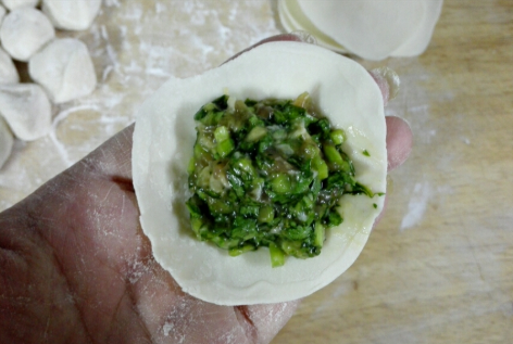 菊花菜可以包饺子,菊花菜可以包饺子吃图10