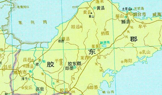 胶东半岛是指哪里,胶东半岛是指哪里地图图2