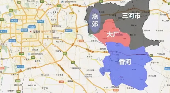 燕郊在哪个城市,燕郊属于哪里图2