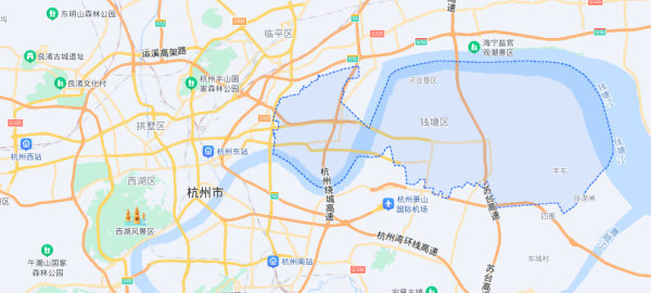 杭州市钱塘新区属于哪个区,杭州钱塘区是哪个区发快递图1