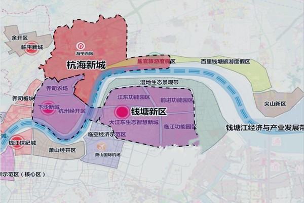 杭州市钱塘新区属于哪个区,杭州钱塘区是哪个区发快递图3