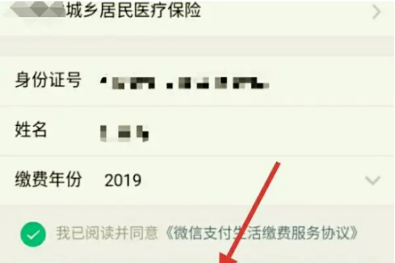 手机微信怎么交农保,微信上交农村医保怎么交不了图5