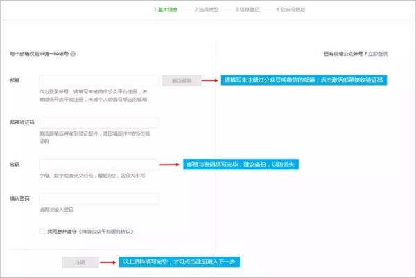 公众号申请花钱,微信公众号怎么申请要钱图3