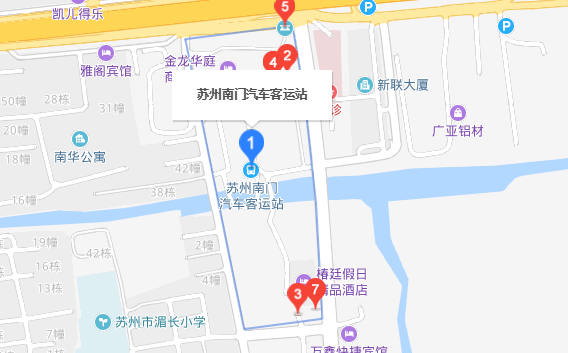 苏州南站在哪里,苏州汽车南站怎么走图3