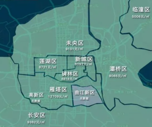 西安九区四县是哪几个,西安的9区4县都有那些地方图1