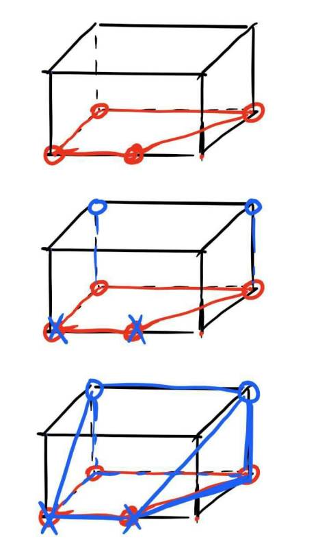 三视图怎么还原几何体,大学三视图还原立体图技巧图11