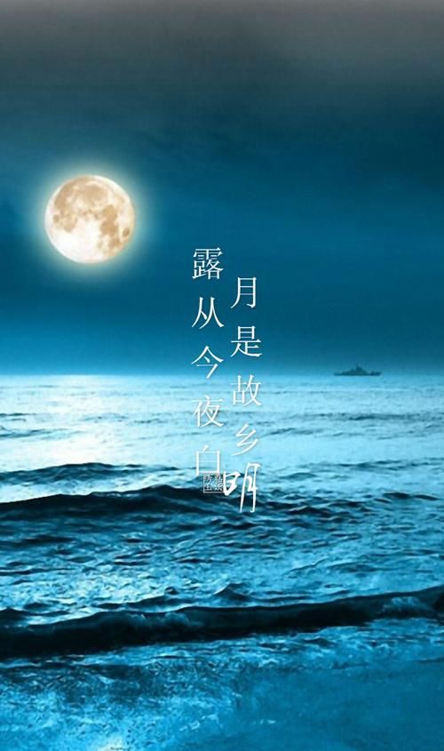 露从今夜白月是故乡明意思,露从今夜白月是故乡明出自谁的诗图4