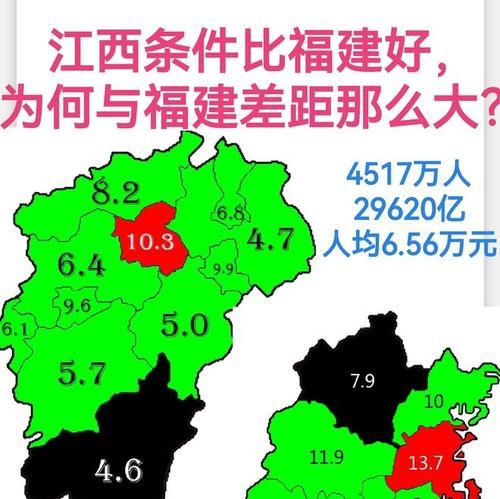 福建算发达省份,福建的富裕程度相当于美国哪个省份图1