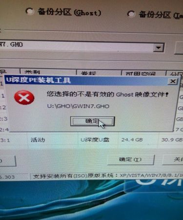 重装系统无法选择映像怎么办,大白菜u盘装系统教程win7中为什么会出现图2