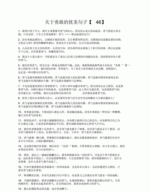 独立勇敢的语录,有关勇敢的经典励志语录简短图4