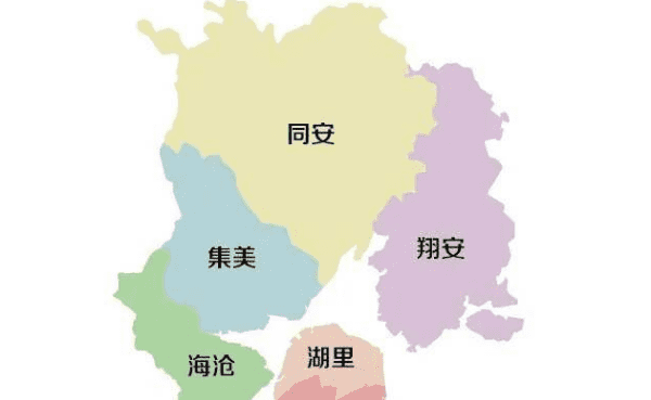 厦门是个岛,厦门有几个区 分别叫什么图1