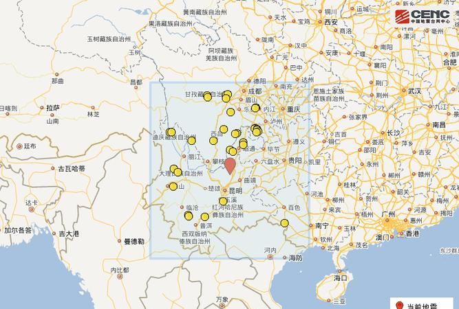 昆明属于云南省,昆明在中国的哪个方向图4