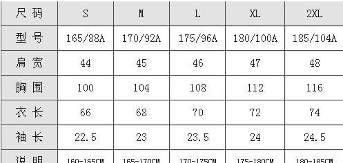 36码的裤子是什么尺寸,裤子尺码36是什么意思图2