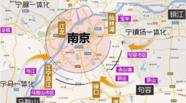 金坛区划给南京有什么用,南京都市经济圈最新规划溧阳金坛图7