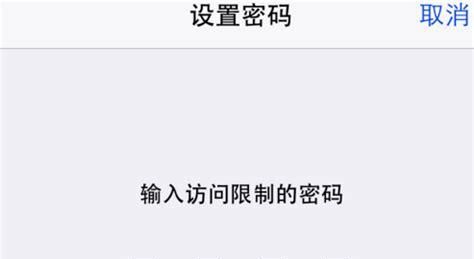 访问限制是什么意思,苹果手机访问限制是什么意思图2
