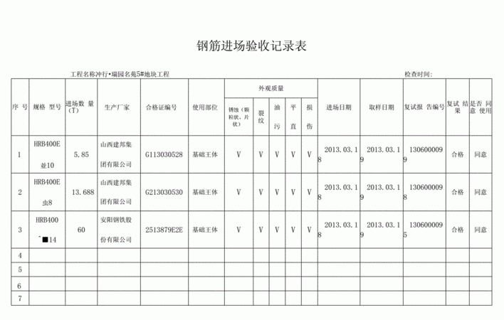 钢筋进场检验的内容有哪些,钢筋进场要检验哪些指标图3