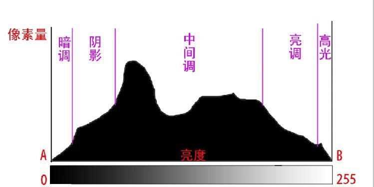 单反直方图怎么看,尼康照片直方图怎么看