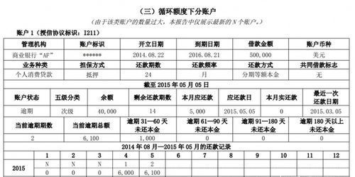 贷记卡账户数代表什么,个人征信贷款账户数是什么意思图3