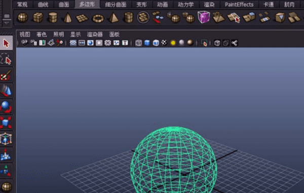 maya怎么制作镂空球体,maya正方体如何变线框