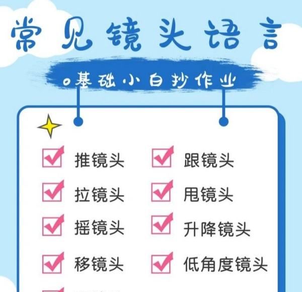 镜头有哪几种运镜,运动镜头有哪些及其特点图9