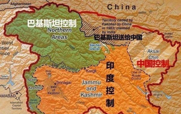 克什米尔地区有中国土地,克什米尔是中国领土图4