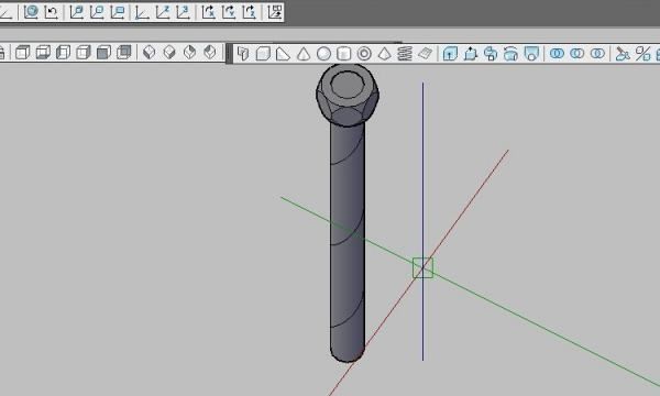 如何用3d做螺丝,3d建模螺丝钉怎么做图11