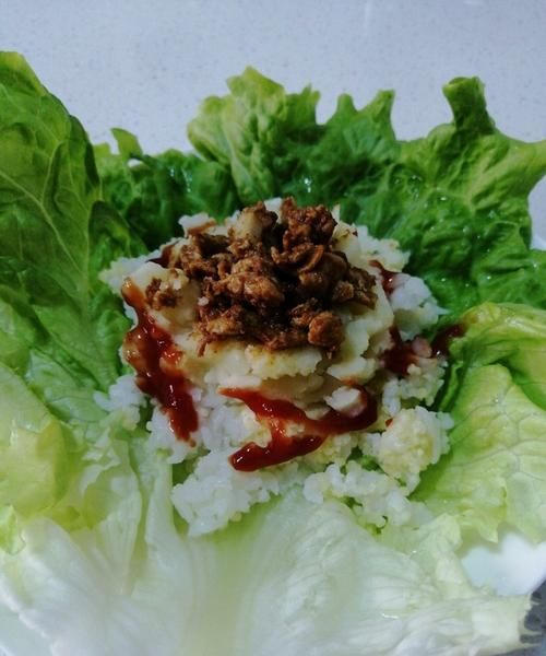 韩式生菜包饭的做法,韩国包饭用的菜叶是哪种青菜图1