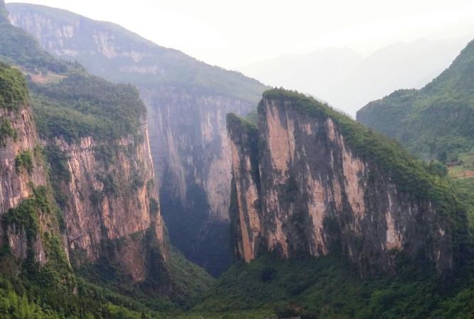 旱夔门在哪里,奉节旱夔门景区多少门票图1