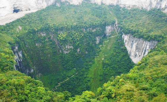 旱夔门在哪里,奉节旱夔门景区多少门票图3