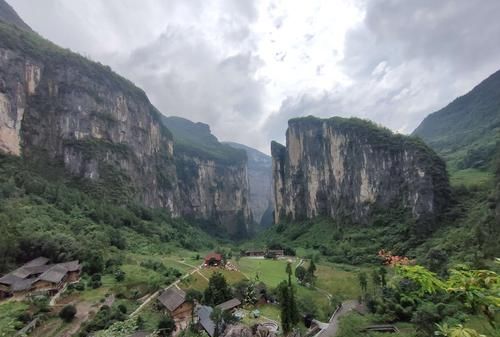 旱夔门在哪里,奉节旱夔门景区多少门票图4