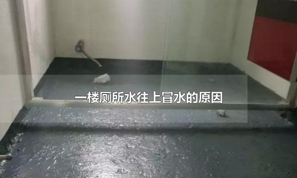 一楼卫生间反水怎么解决,一楼下水道反水是什么原因造成的图8