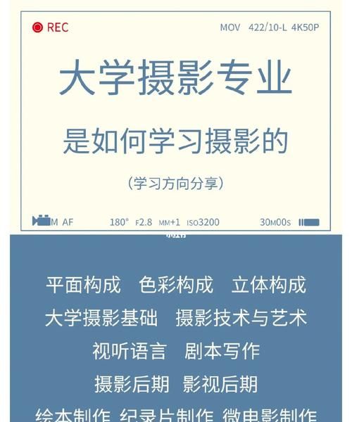 大学有没有摄影专业,大学里面有没有摄影专业图5