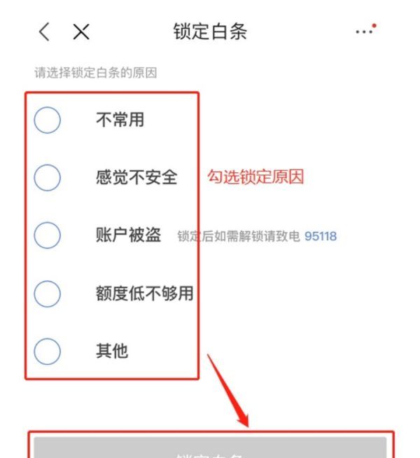 白条支付怎么关闭,京东白条如何取消图11