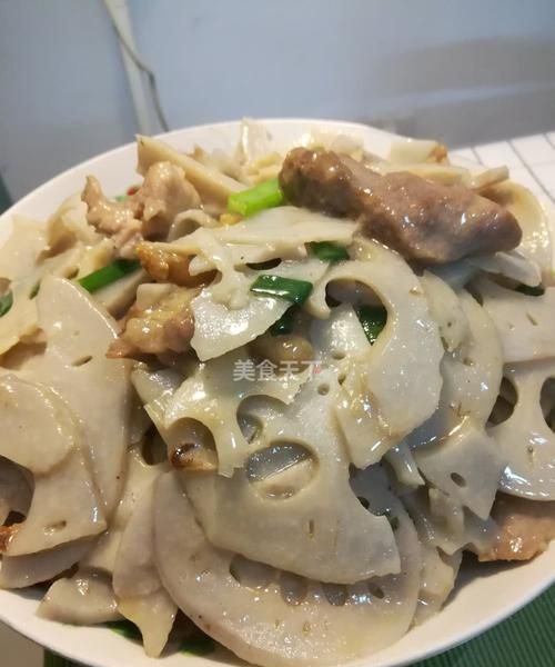 莲藕炒肉怎么炒,藕片炒肉怎么做才好吃图10