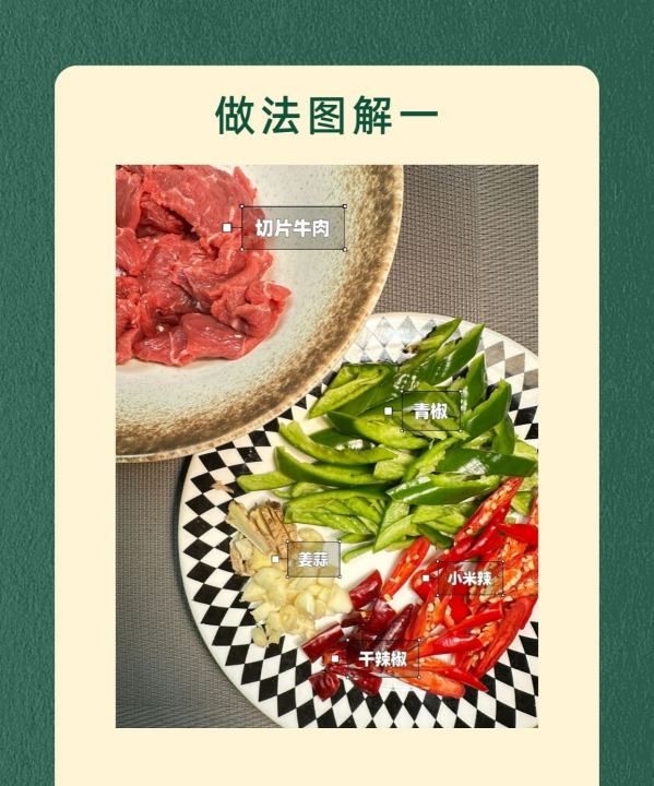 青椒牛肉怎么炒,青椒炒牛肉怎么做好吃又嫩图2