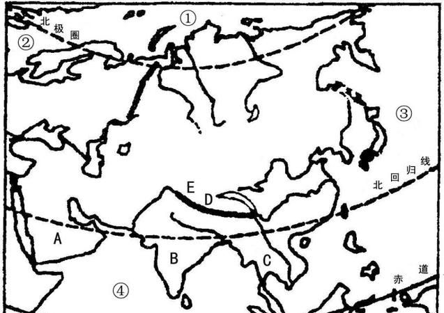 亚洲地跨什么带什么带和什么带,亚洲地跨哪三个温度带图3