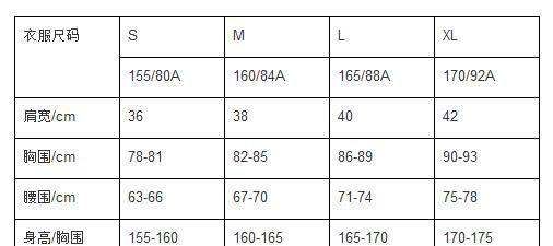 衣服85是多大码,胸围85的衣服是多大码