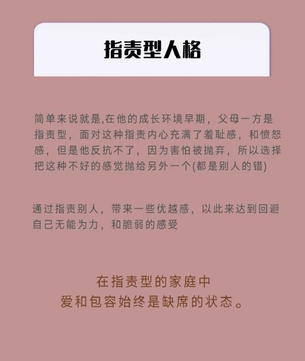 形成指责型人格的家庭原因是什么,指责他人的性格是如何产生的图5