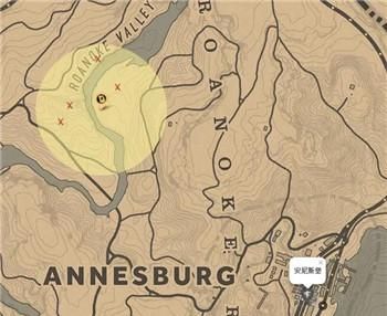 荒野大镖客2白兰地瀑布宝藏在哪里,《荒野大镖客2》危险重重藏宝图位置是什么图12