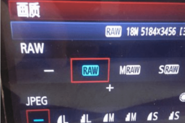 单反怎么保存raw格式,佳能相机如何设置raw格式图12