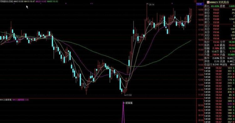 macd为什么会产生背离,在股市macd指标为什么形成股价背离现象图4