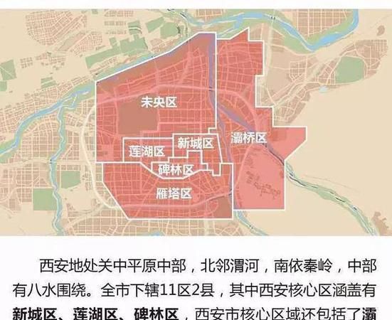 西安市城六区是哪几个,西安城六区包括哪些地方有啥高中图2