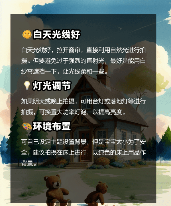 怎么样给婴儿拍照,宝宝坐着拍百日照危害图6