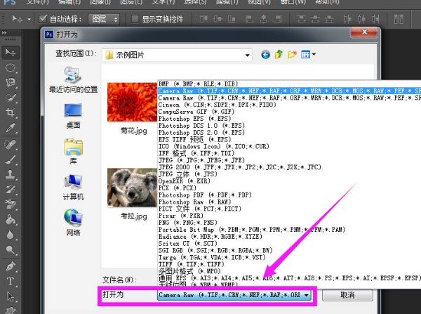 怎么样打开camera raw,camera raw怎么打开多张图11