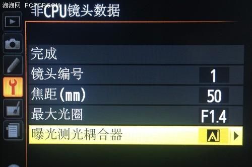 什么是非cpu镜头,尼康CPU镜头