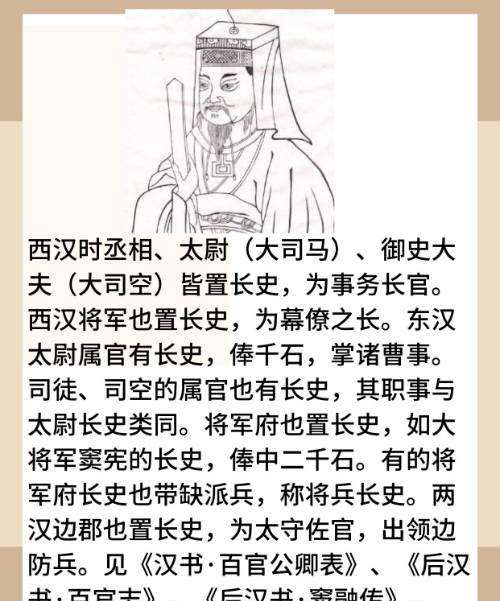 长史相当于现在什么官,古代长史是什么官职图3