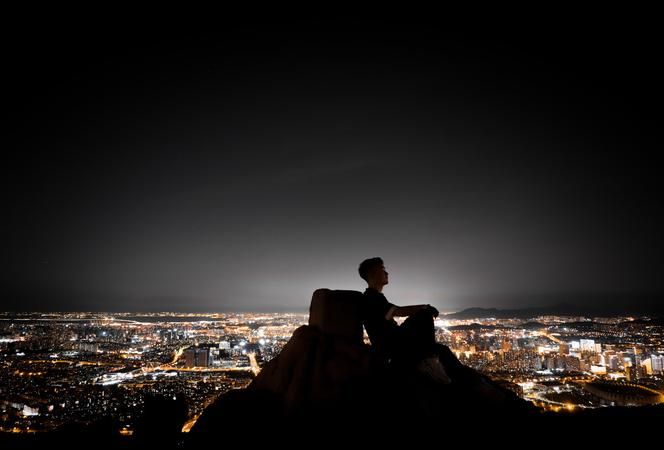 夜景剪影如何拍,夜景灯光拍摄技巧图4