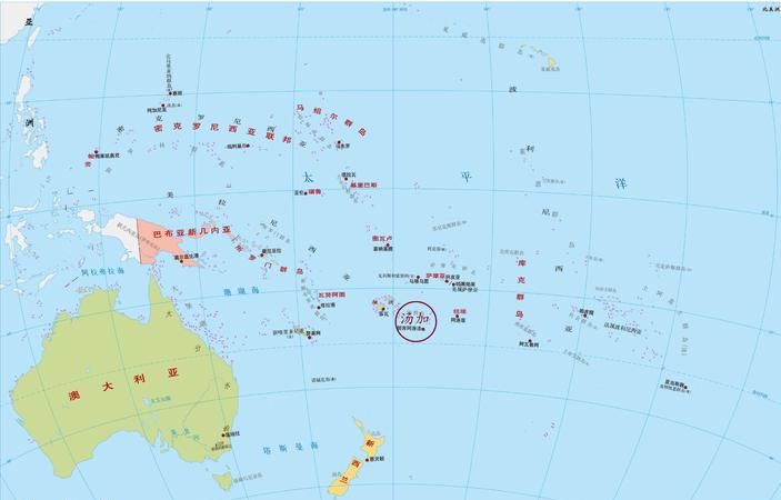 南太平洋有哪些个国家,南太平洋有哪些个国家图4